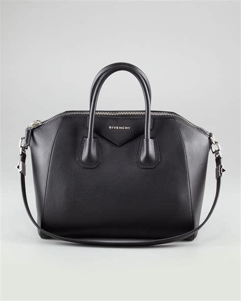 givenchy matte black handbag|givenchy black shopping bags.